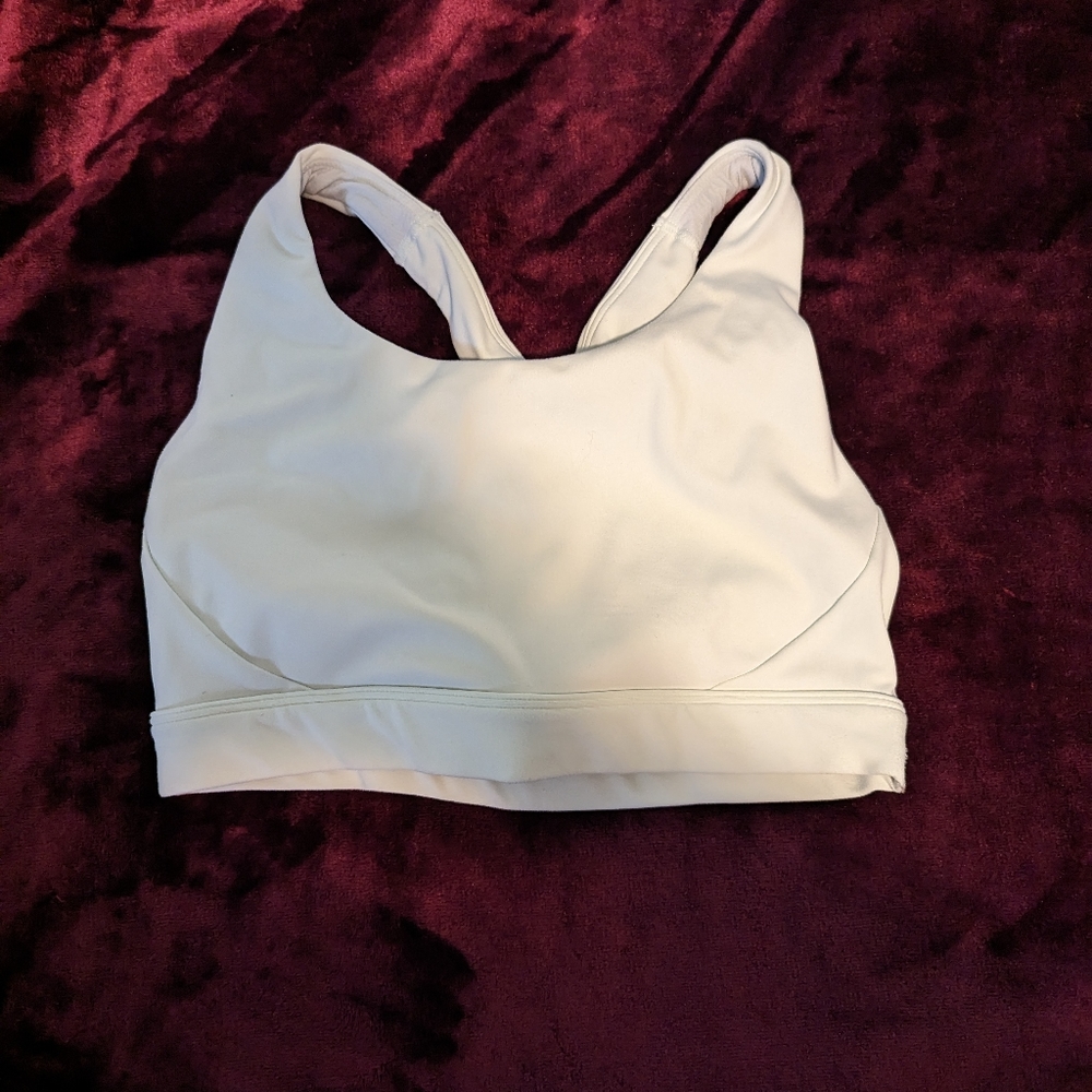 Athleta white sports bra